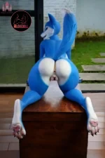 Dolls Castle wolf furry sex doll Krystal 140CM G 15SZ21 015