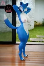 Dolls Castle wolf furry sex doll Krystal 140CM G 19SZ21 019