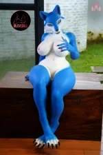 Dolls Castle wolf furry sex doll Krystal 140CM G 7SZ21 007