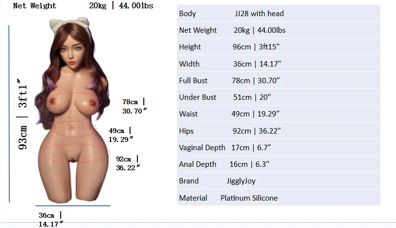 Jigglyjoy JJ28 With Head Jigglyjoy JJ28 With Head