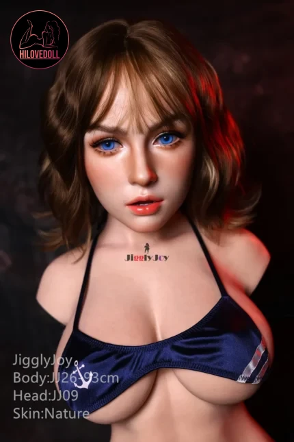 Jigglyjoy Torso Doll 93cm G Cup Body(J26) Head (J09) (1)