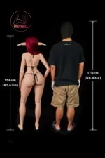 Climax Curvy Elf Sex Doll 156cm Bina Body size (1)