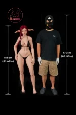 Climax Curvy Elf Sex Doll 156cm Bina Body size (2)