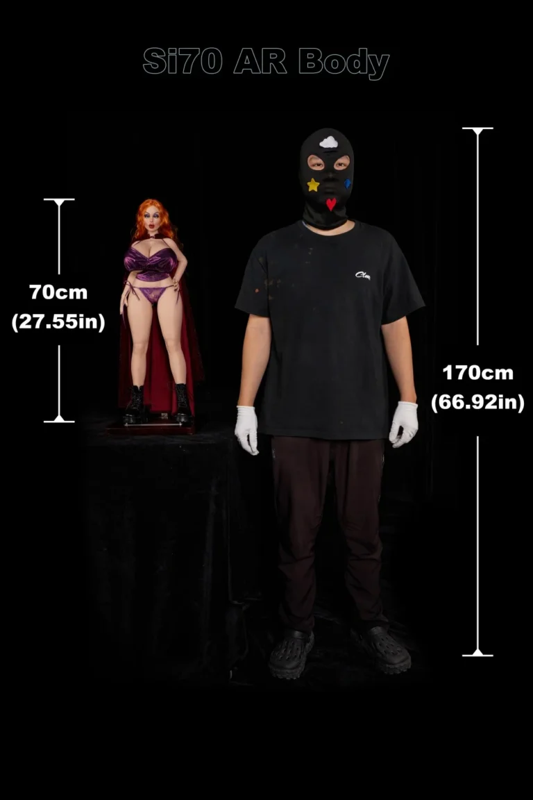 Climax Mini Sex Doll BBW Design Doll 70cm Silicone (31)