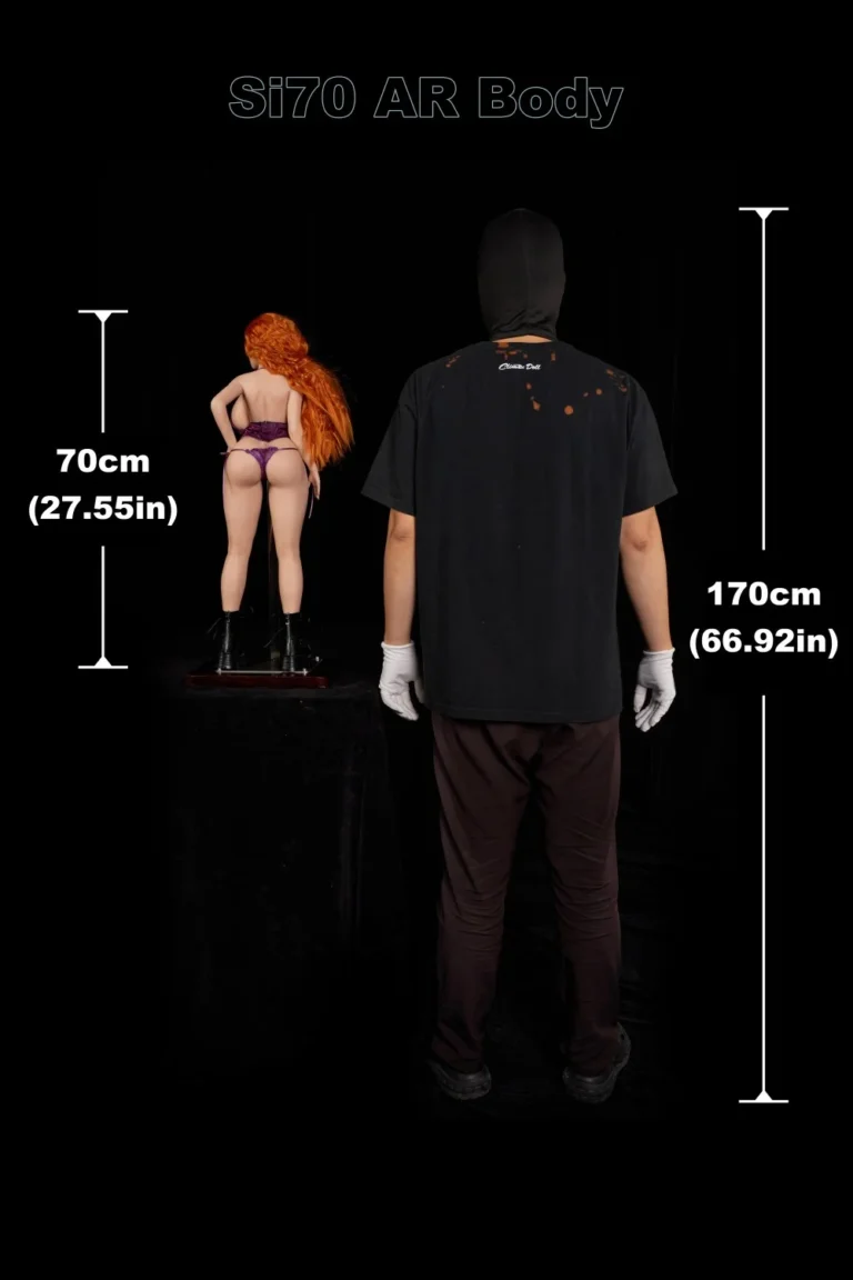 Climax Mini Sex Doll BBW Design Doll 70cm Silicone (33)