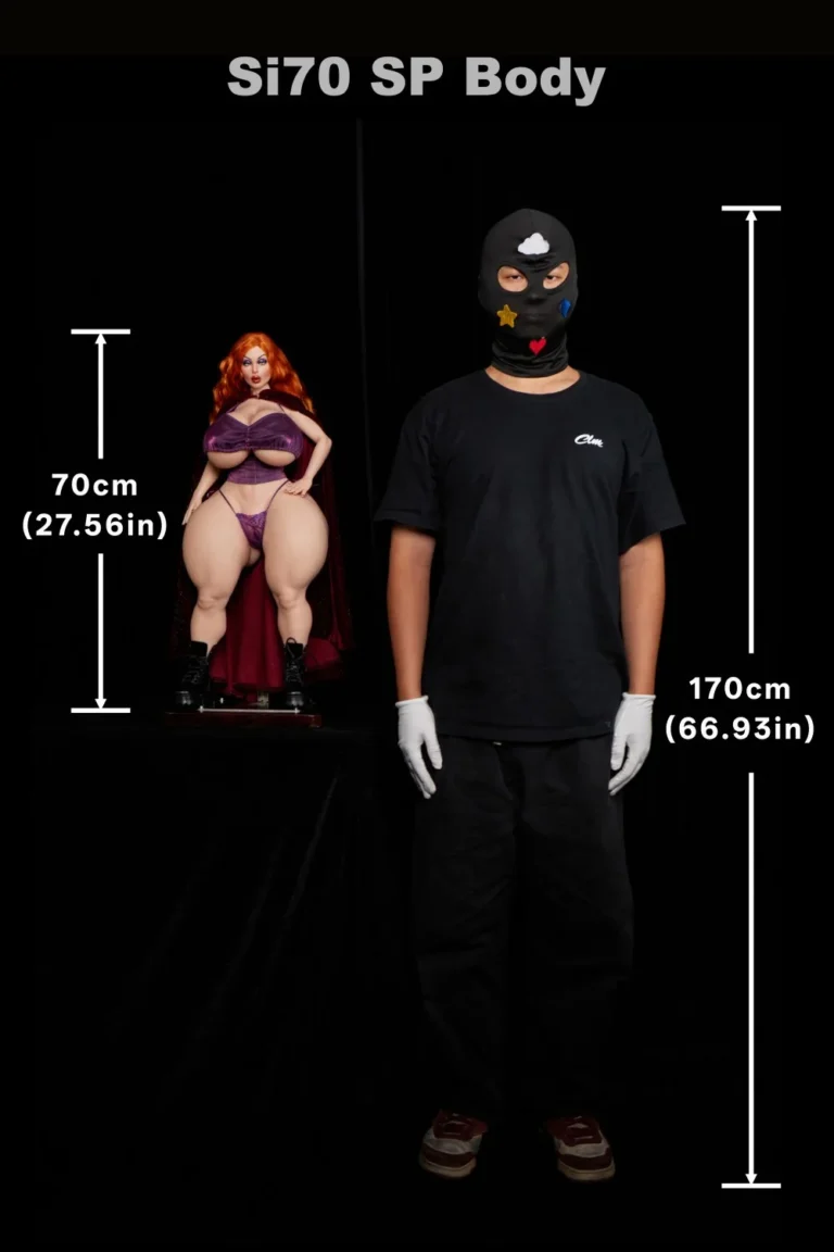 Climax Mini Sex Doll BBW Design Doll 70cm Silicone (34)