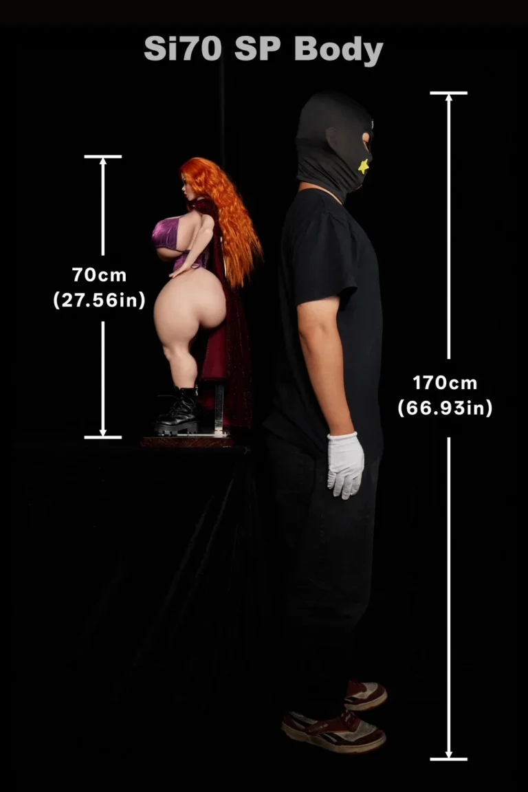 Climax Mini Sex Doll BBW Design Doll 70cm Silicone (35)