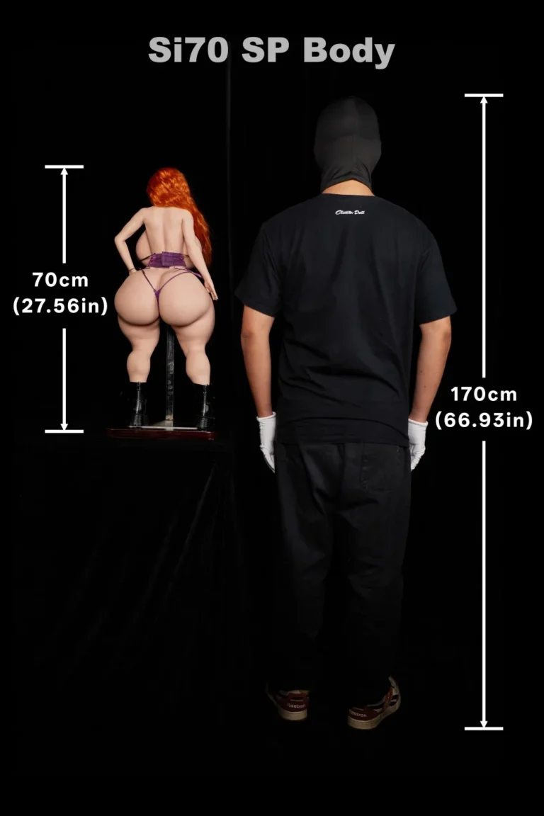 Climax Mini Sex Doll BBW Design Doll 70cm Silicone (36)