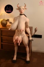 Dolls Castle Furry Fantasy Sex Doll 140CM R Cup Bovinia Silicone (41)