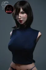 SE US/EU In Stock Silicone Torso With Head T114cm F Cup Zoe Ellis Secretary Style (19)