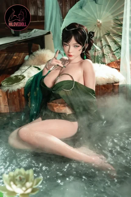 Doll Senior Sex Doll 165cm F Cup ROS Head Aoi Grenn Snake Style (1)
