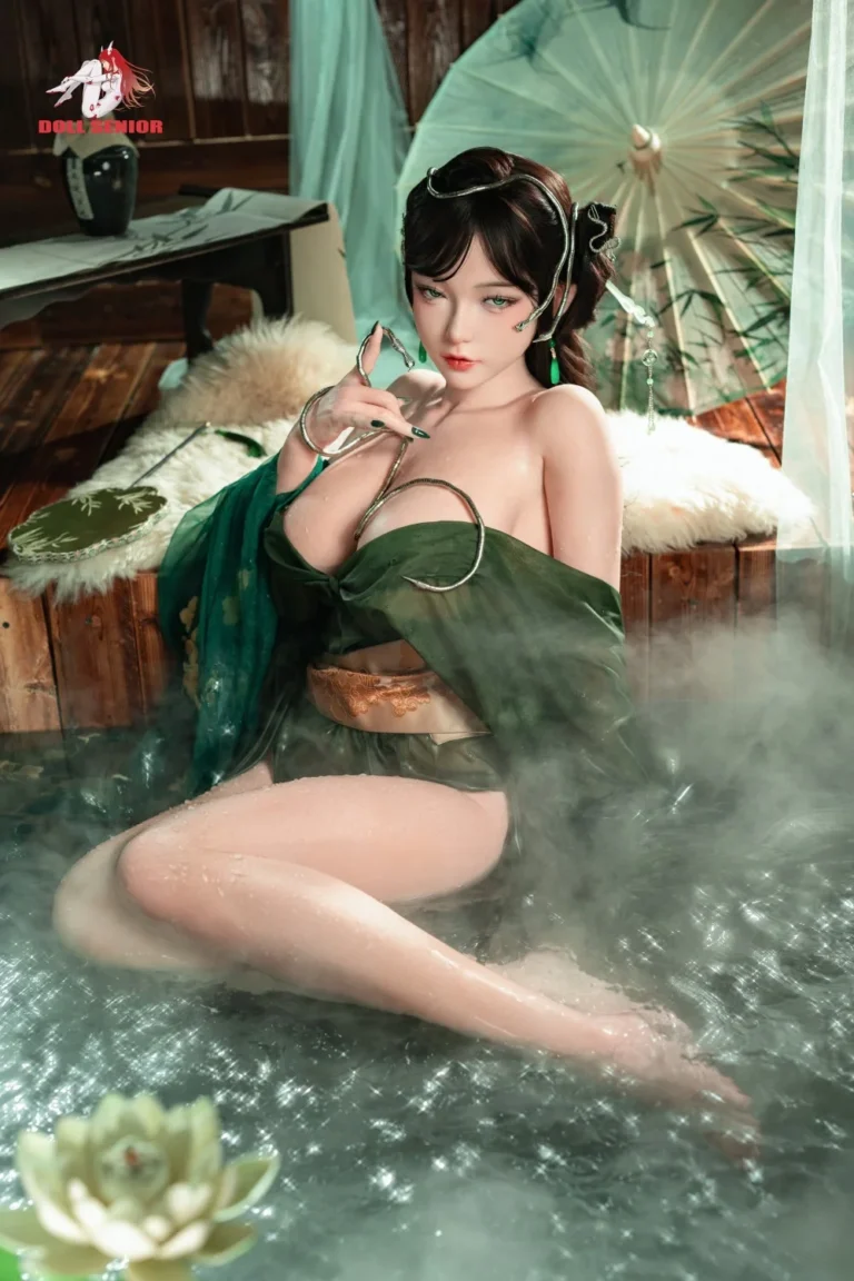 Doll Senior Sex Doll 165cm F Cup ROS Head Aoi Grenn Snake Style (1)