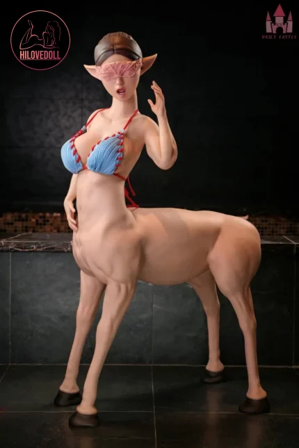 Dolls Castle Furry Sex Doll 140CM H Cup Full Silicone Centaur Doll #S37 1