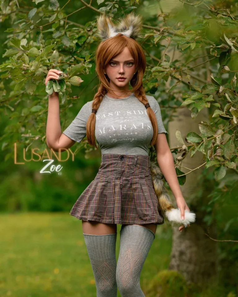 Lusandy Sex Doll Fox Lady 161cm D Cup Zoe Full Size Design (4)