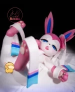 Sylveon Inspired Furry Sex Doll Kemono Silicone Figure 88cm 1