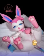 Sylveon Inspired Furry Sex Doll Kemono Silicone Figure 88cm 2