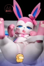 Sylveon Inspired Furry Sex Doll Kemono Silicone Figure 88cm 3