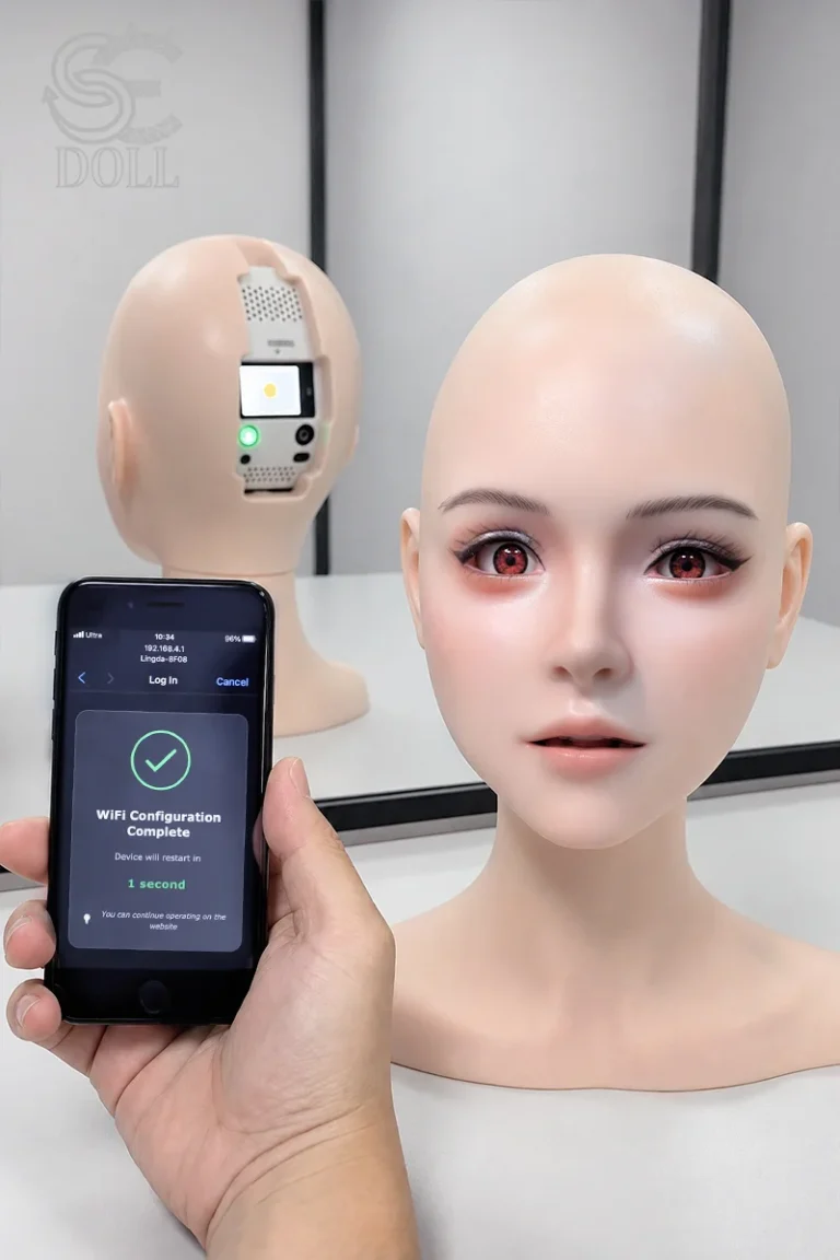 AI Smart Sex Doll Head Only SE X Bot 1