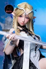 Bezlya Cosplay Silicone Sex Doll 149cm C Cup 22 CF Series (2)